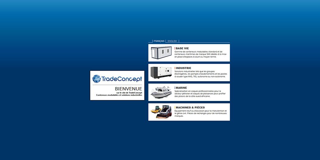 Image Trade Concept : le site web